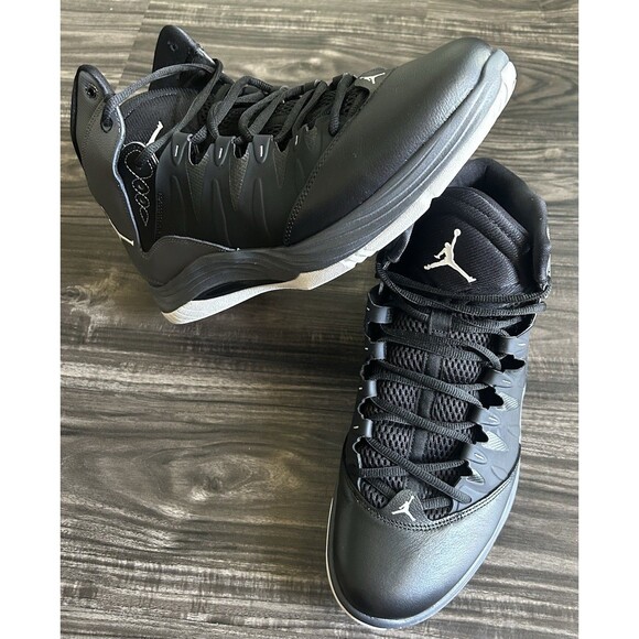 NEW JORDAN 2013 MEN\'S PRIME FLY BLACK WHITE DARK GREY BASKETBALL SHOES Sz 13 main image 9